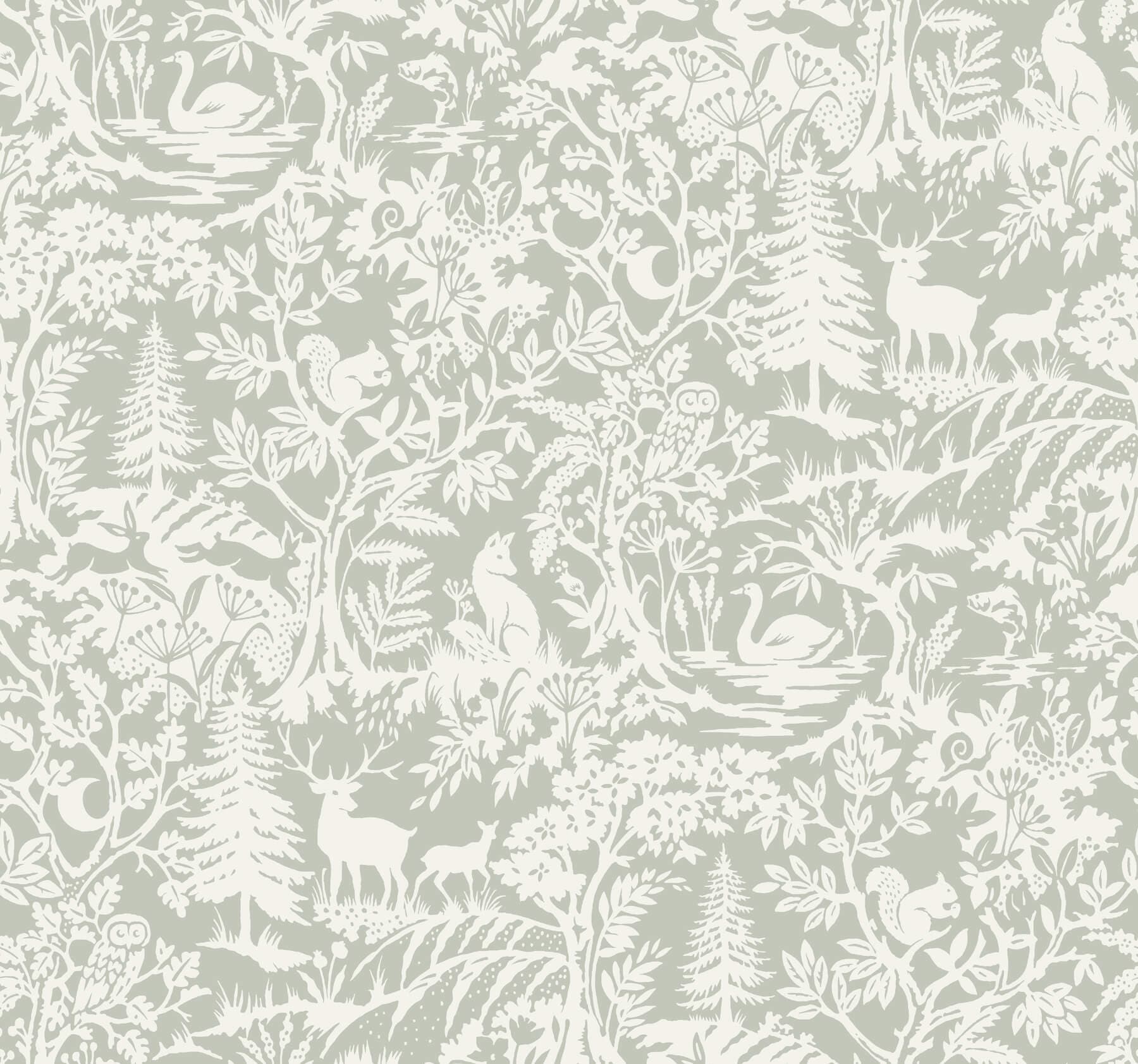 Alrick Sage Forest Venture Wallpaper