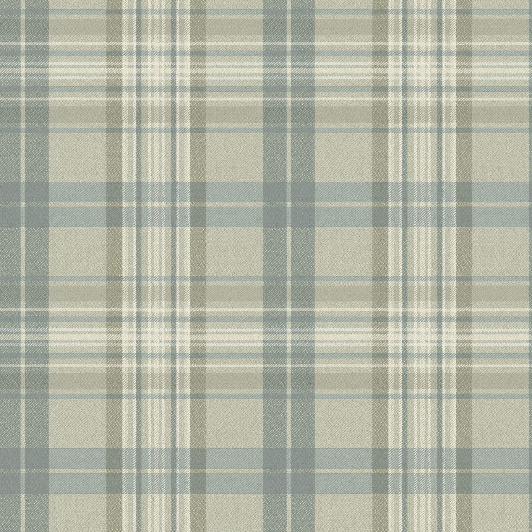 Austin Sage Plaid Wallpaper