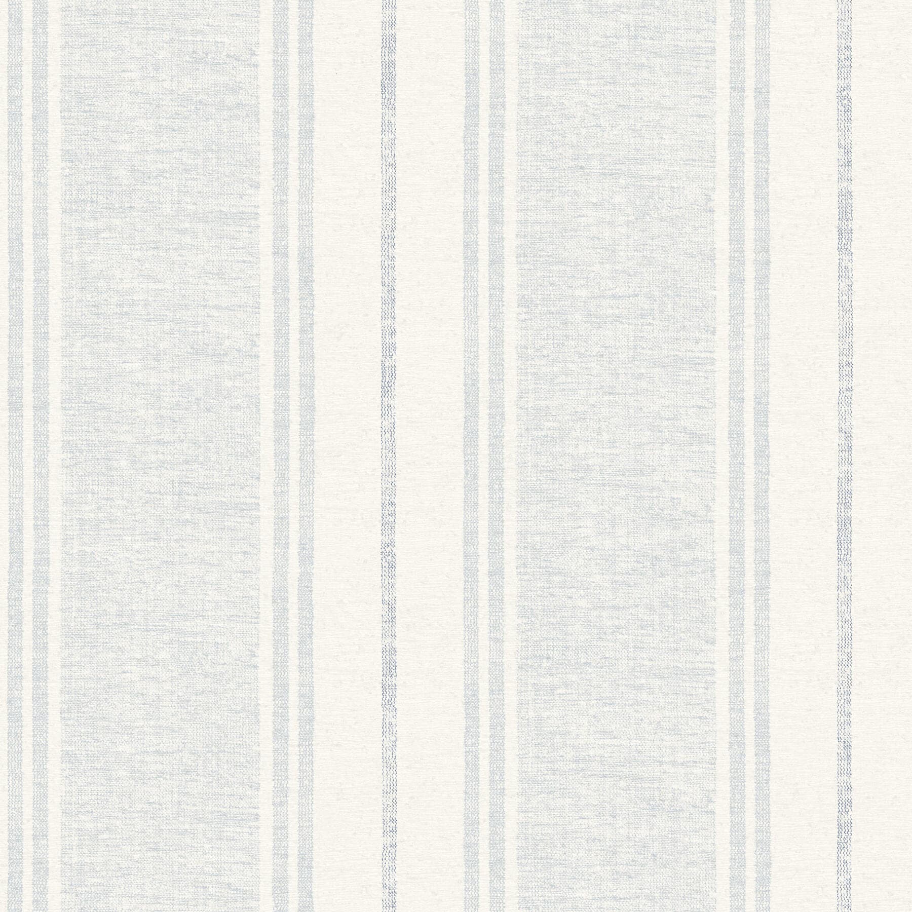 Maddox Sky Blue Flannel Stripe Wallpaper