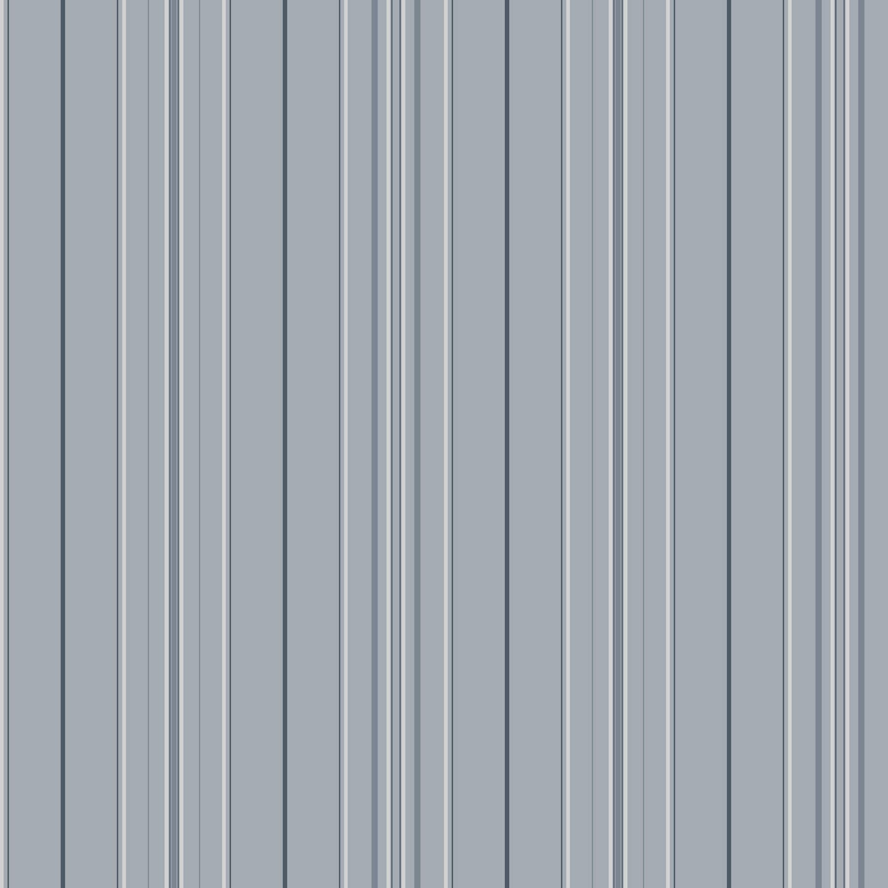 Lascelle Light Blue Modern Pinstripe Wallpaper