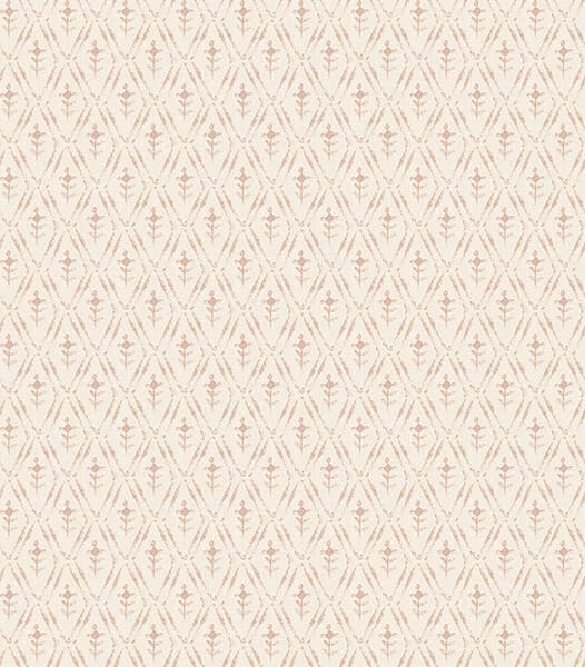 Tillie Blush Diamond Floral Wallpaper