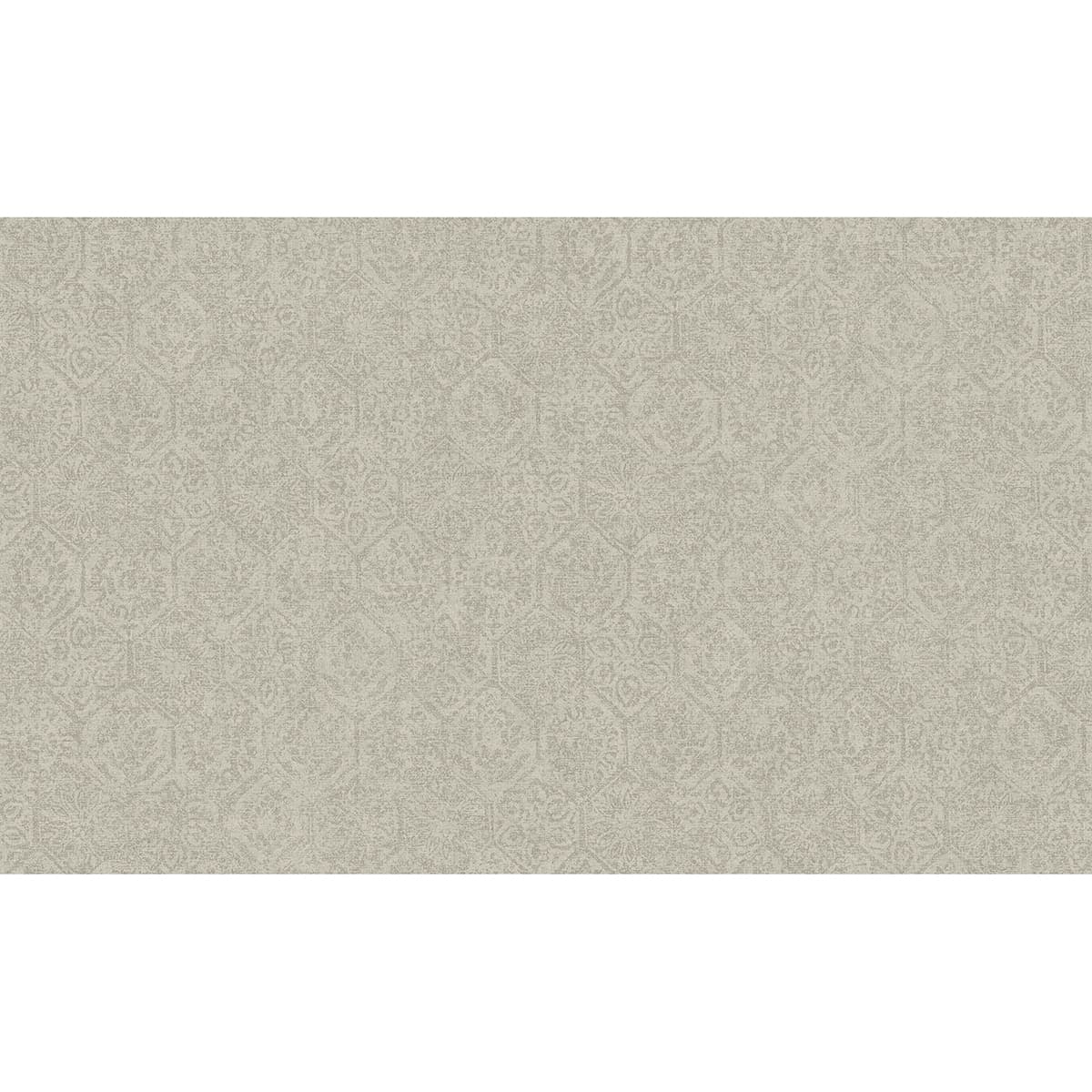 Edsel Grey Geometric Wallpaper