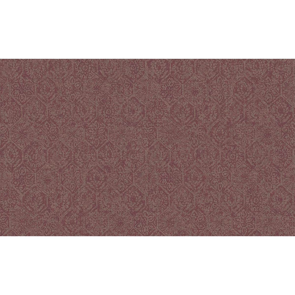 Edsel Maroon Geometric Wallpaper