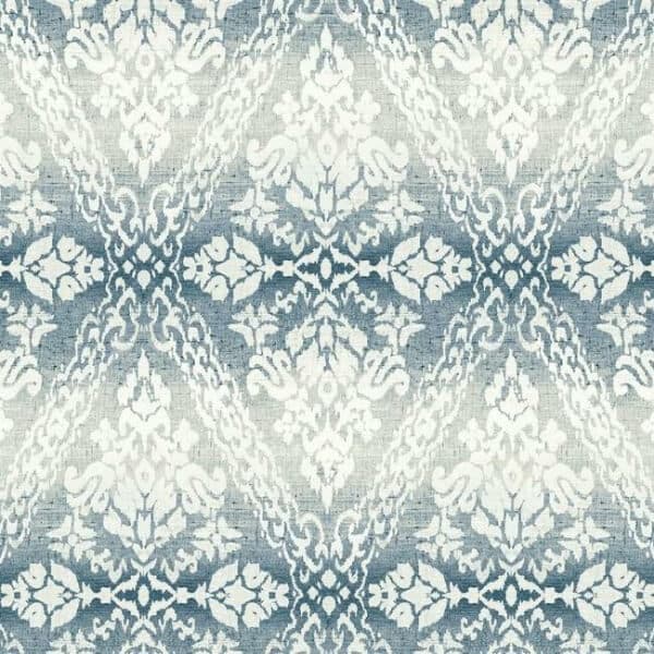 Tudor Diamond Damask Wallpaper- Navy
