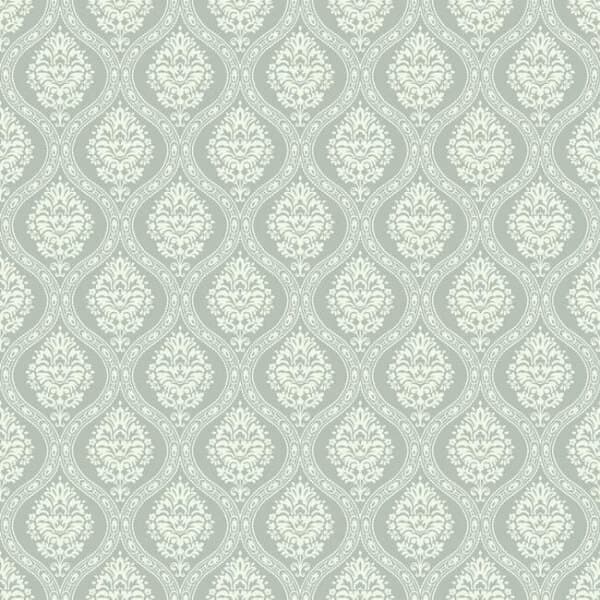 Petite Ogee Wallpaper- Sage