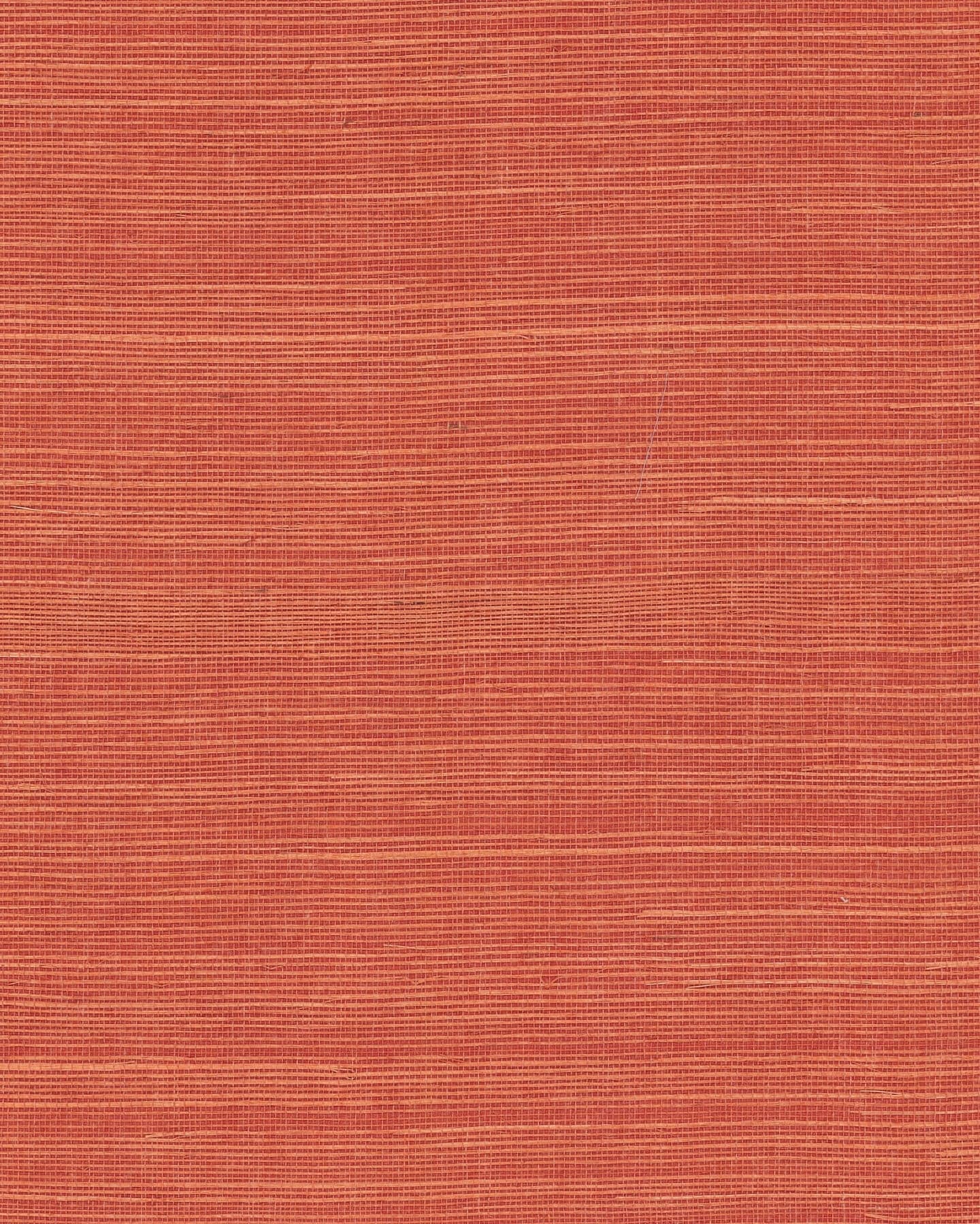 Maguey Rhubarb Sisal Wallpaper- Rhubarb