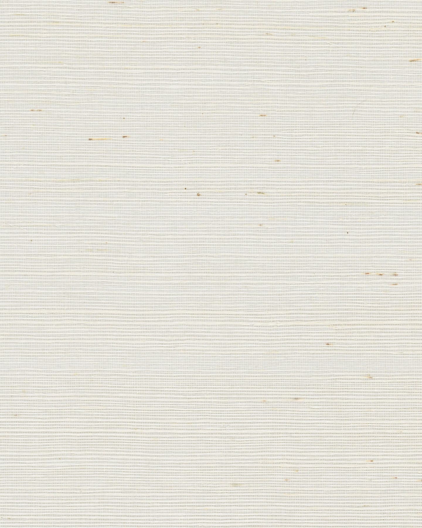 Maguey White Sisal Wallpaper- White