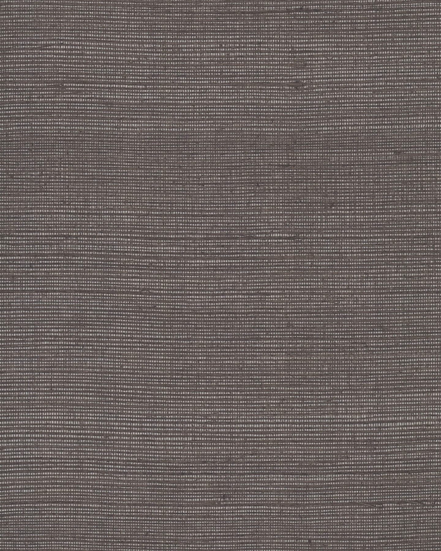 Maguey Silver and Black Sisal Wallpaper- Silver and Black