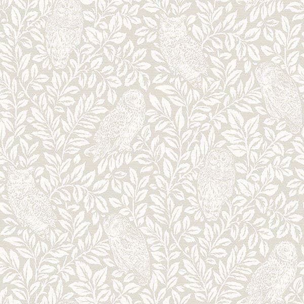Parliament Cream Owl Wallpaper