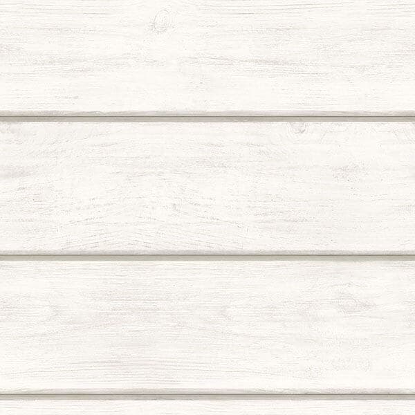 Cassidy Off-White Wood Planks Wallpaper