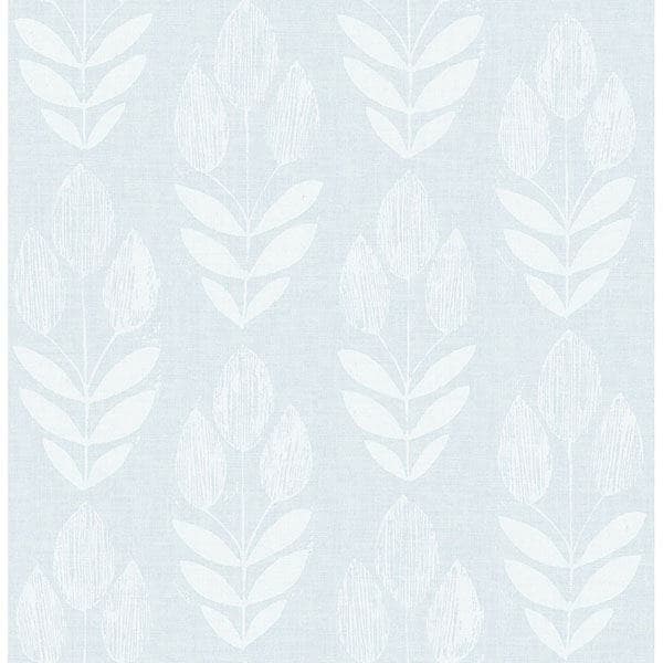 Garland Light Blue Block Tulip Wallpaper