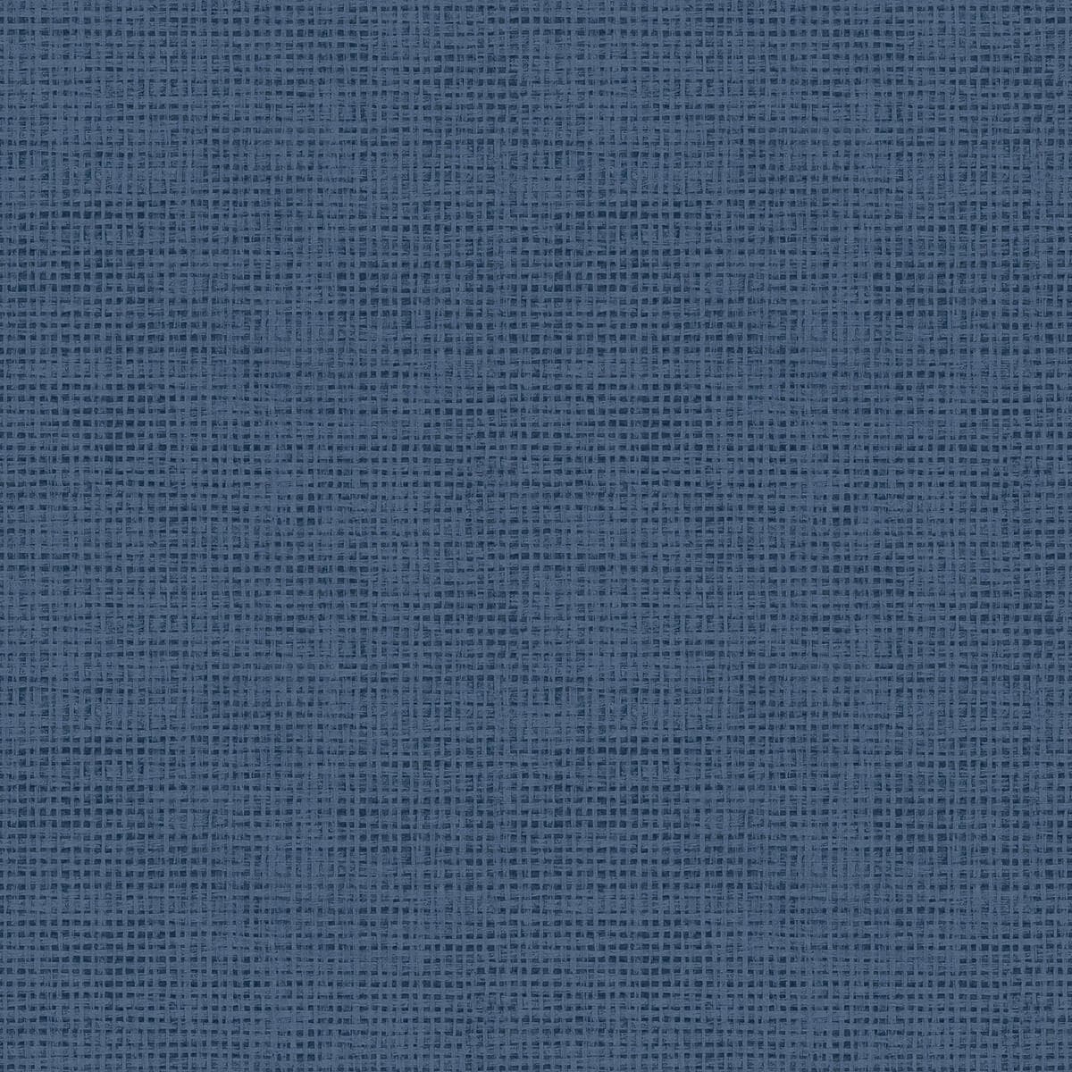 Nimmie Navy Woven Grasscloth Wallpaper