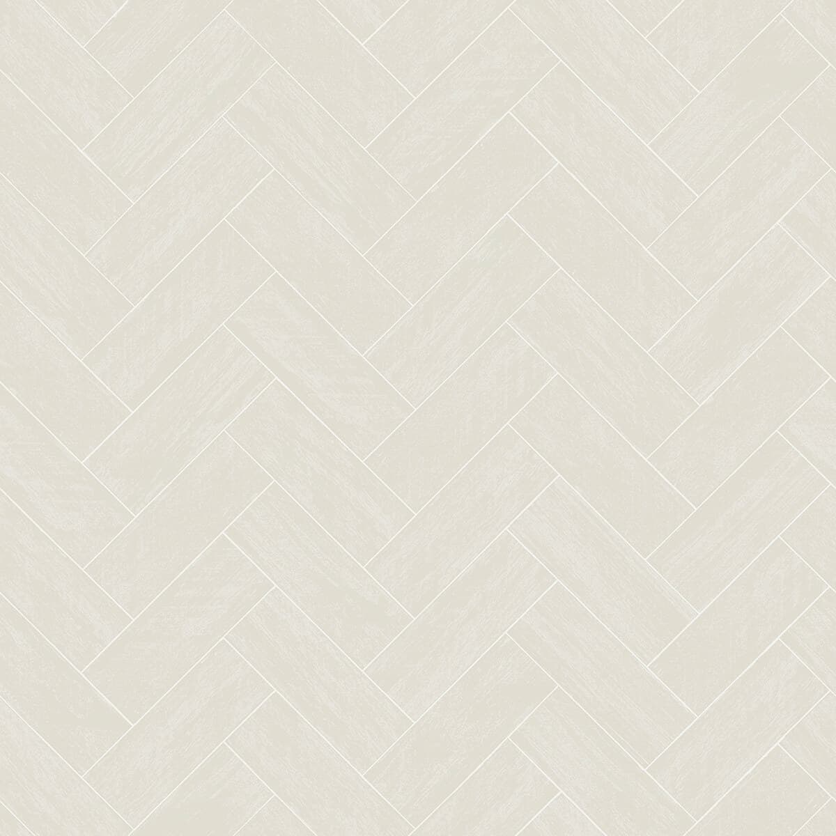 Kaliko Light Grey Wood Herringbone Wallpaper