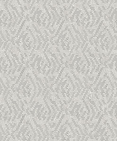 Kila Grey Geometric Wallpaper
