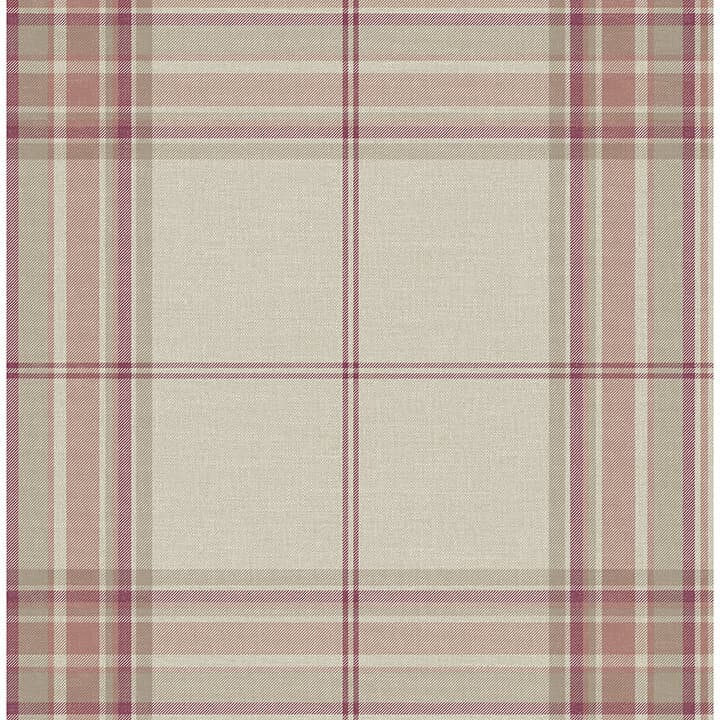 Westley Magenta Plaid Wallpaper