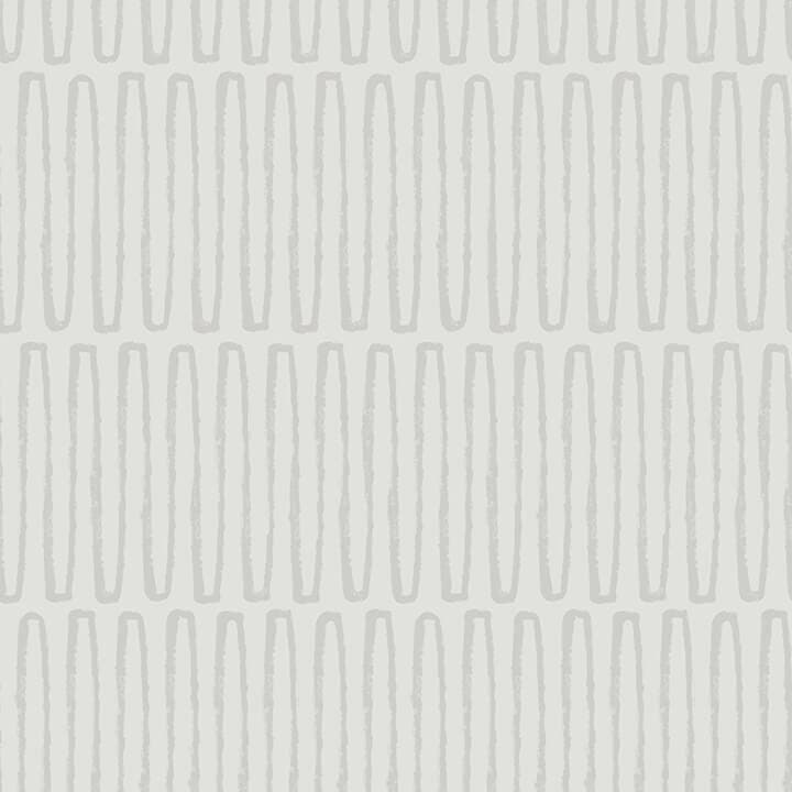 Lars Light Grey Retro Wave Wallpaper