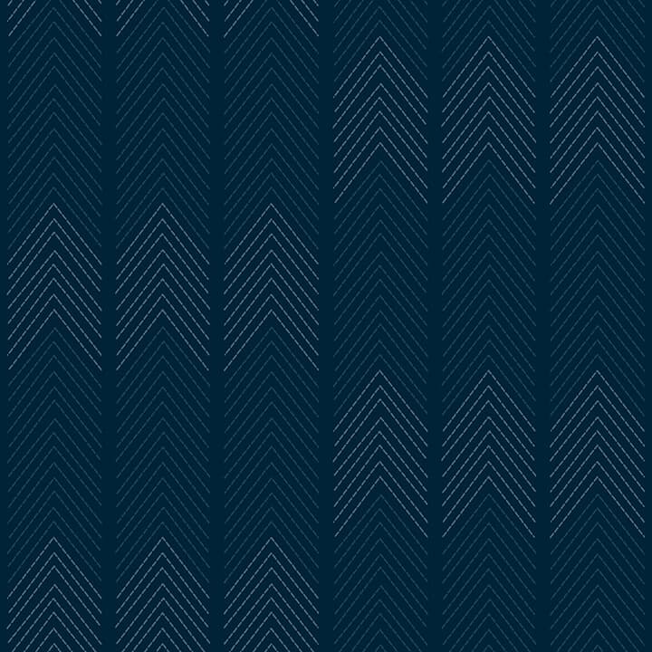 Nyle Dark Blue Chevron Stripes Wallpaper