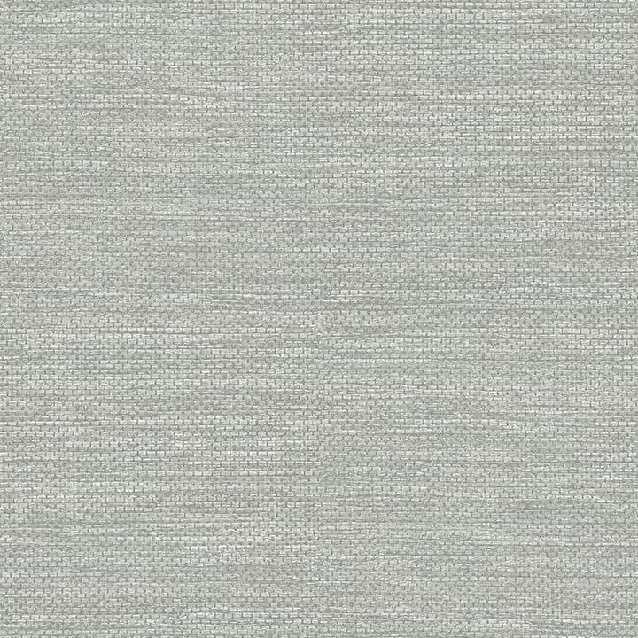 Malin Light Grey Faux Grasscloth Wallpaper