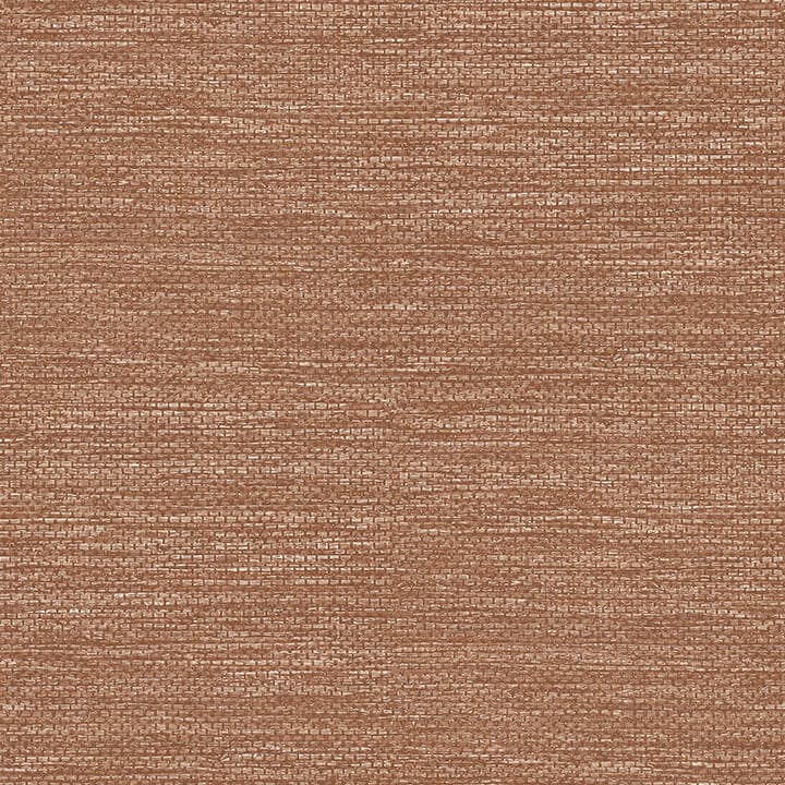 Malin Rust Faux Grasscloth Wallpaper