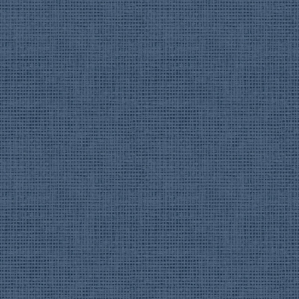 Nimmie Navy Basketweave Wallpaper