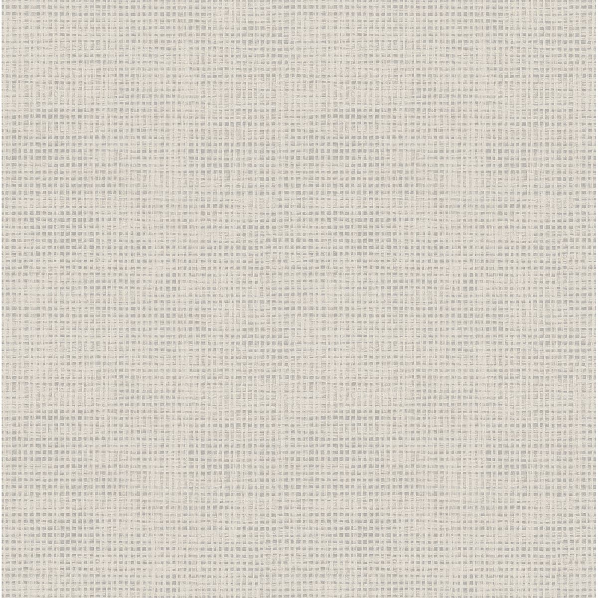 Nimmie Light Grey Basketweave Wallpaper