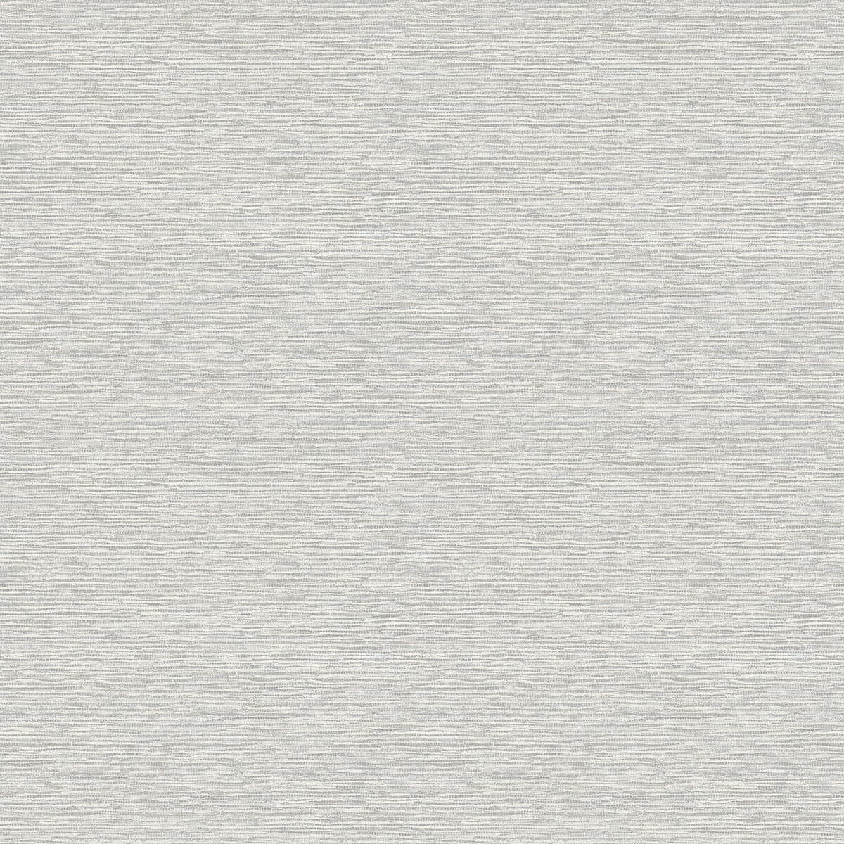Gump Light Grey Faux Grasscloth Wallpaper