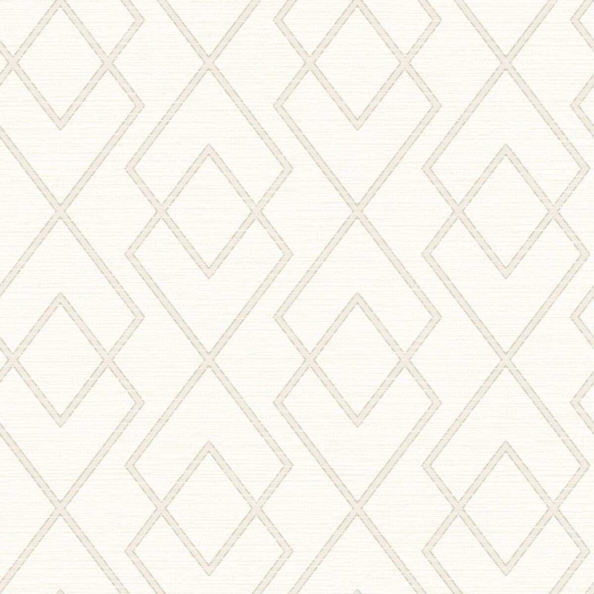 Blaze Taupe Trellis Wallpaper