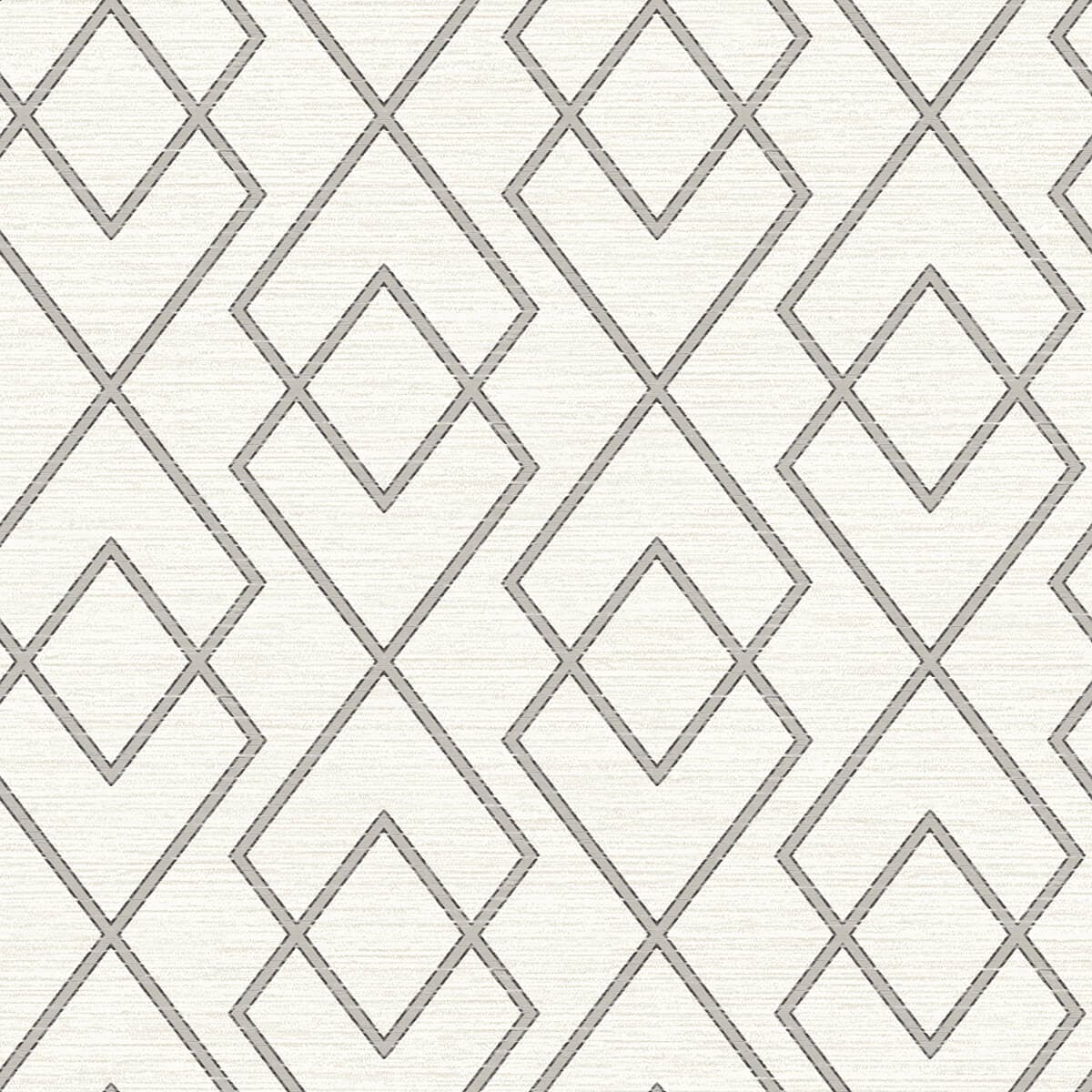 Blaze Grey Trellis Wallpaper