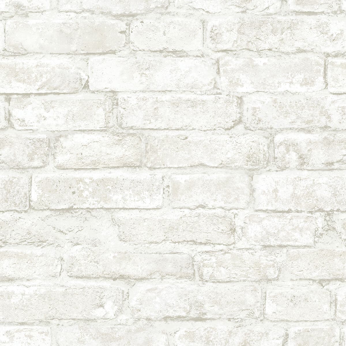 Arlington White Brick Wallpaper