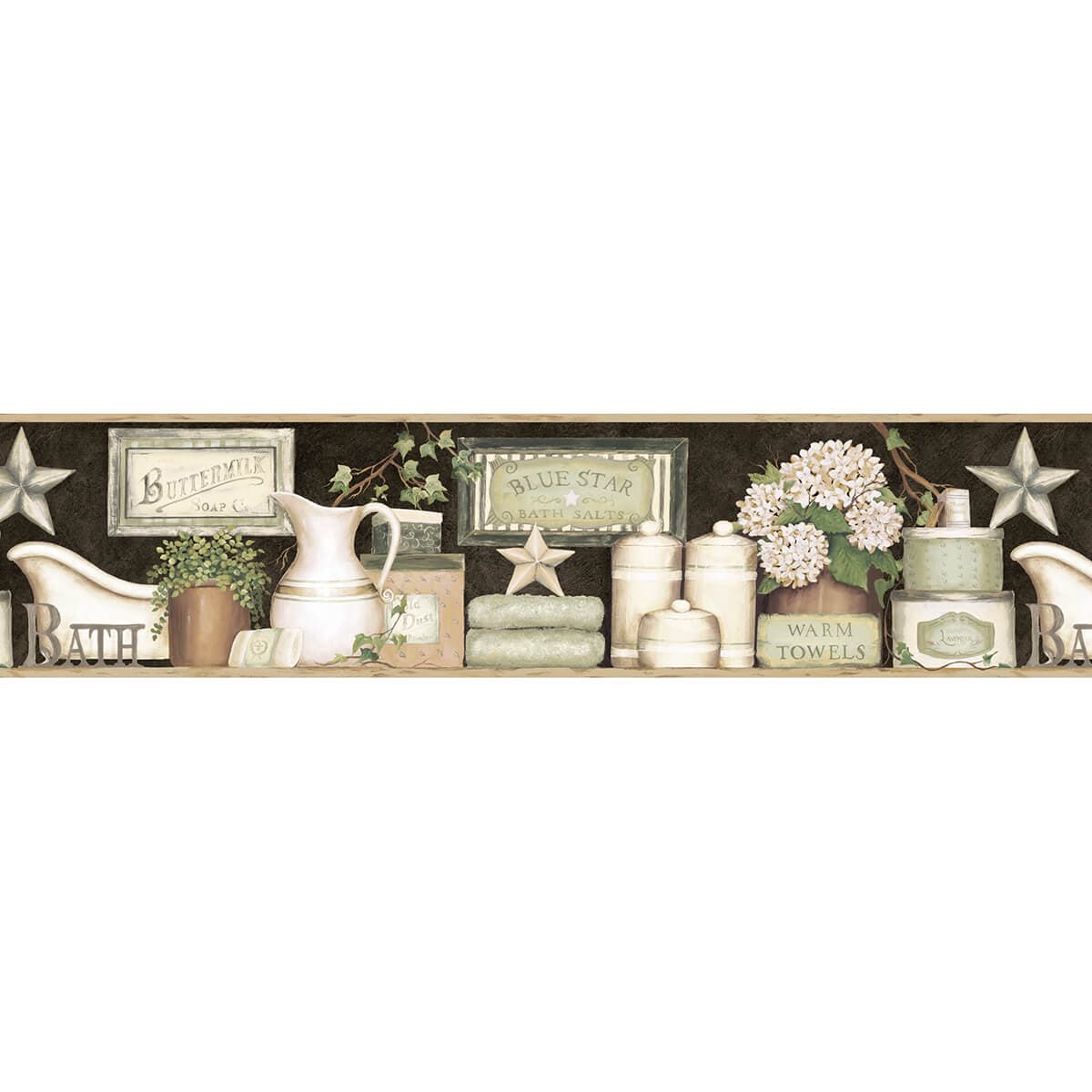 Martha Black Country Bath Border