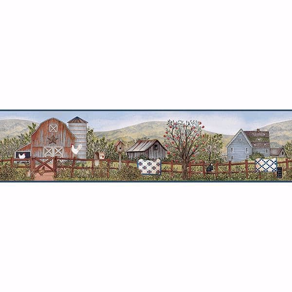 Clarksville Blue Farm Border