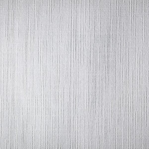 Linen Crosshatch Wallpaper- White
