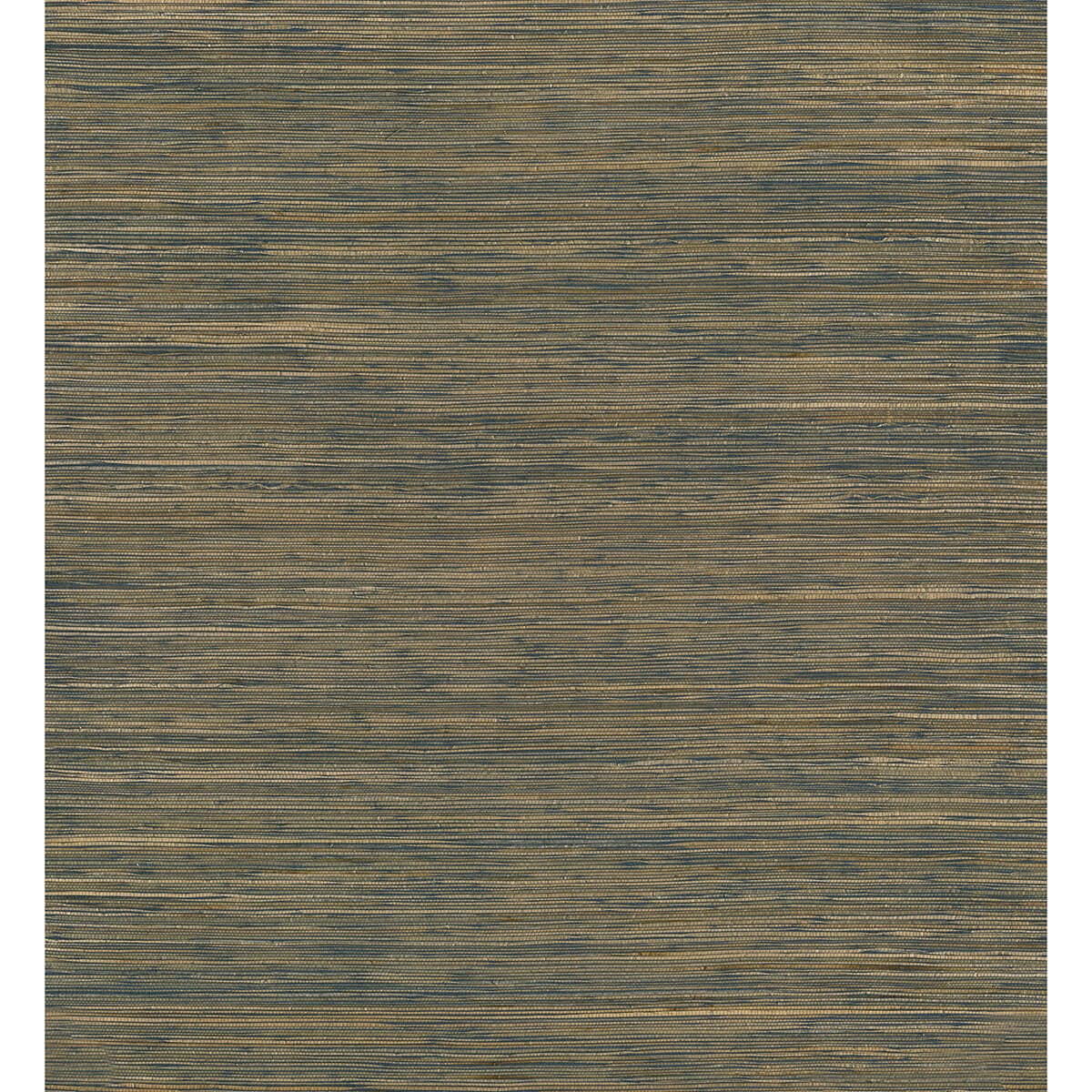 Shuang Teal Handmade Grasscloth Wallpaper