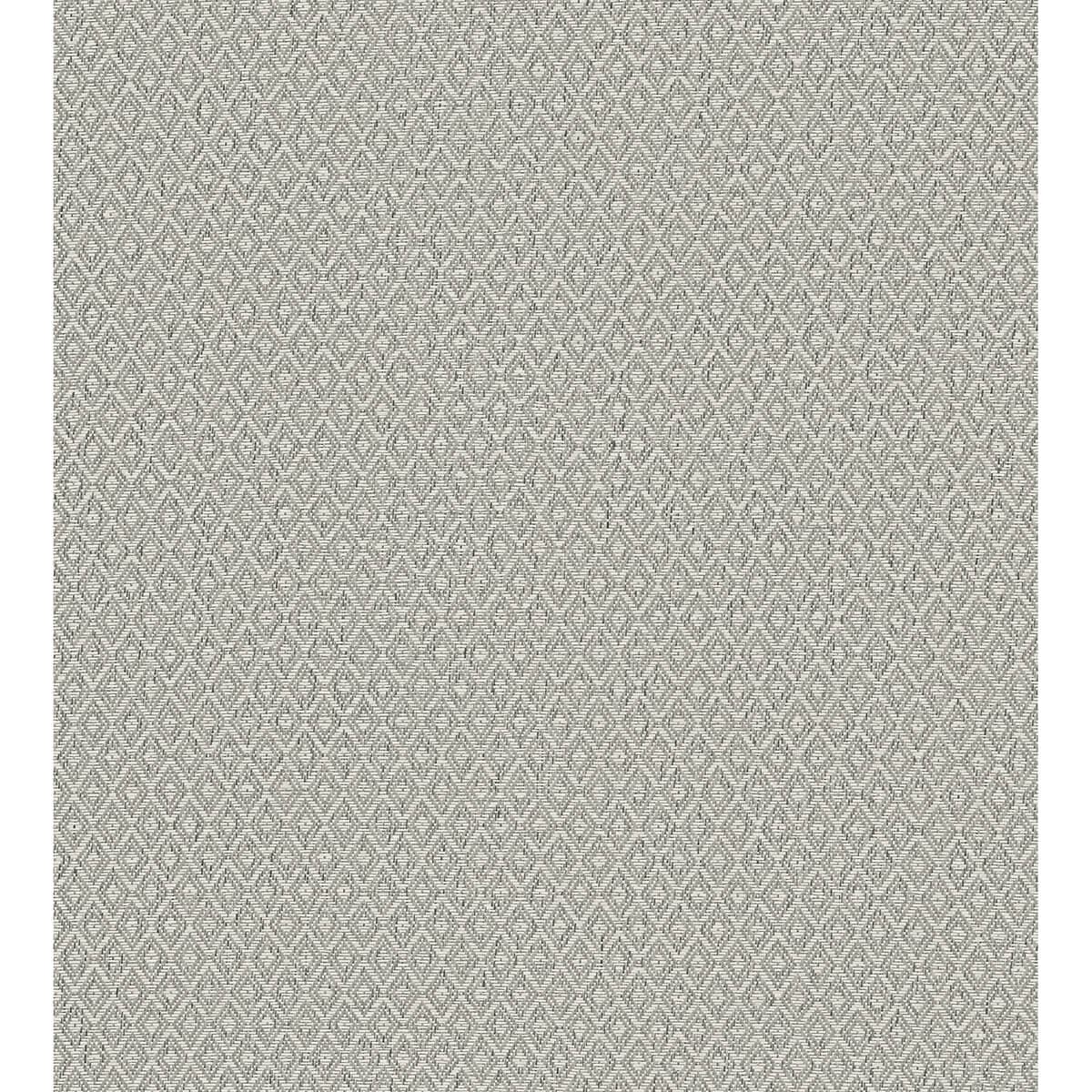 Hui Grey Paper Weave Grasscloth Wallpaper
