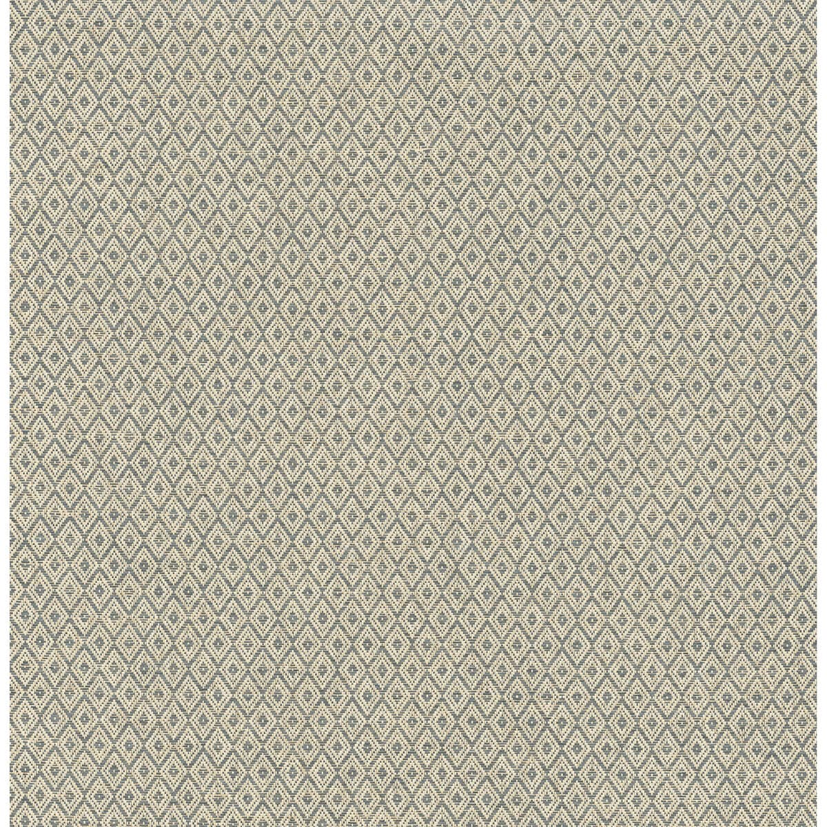 Hui Denim Paper Weave Grasscloth Wallpaper