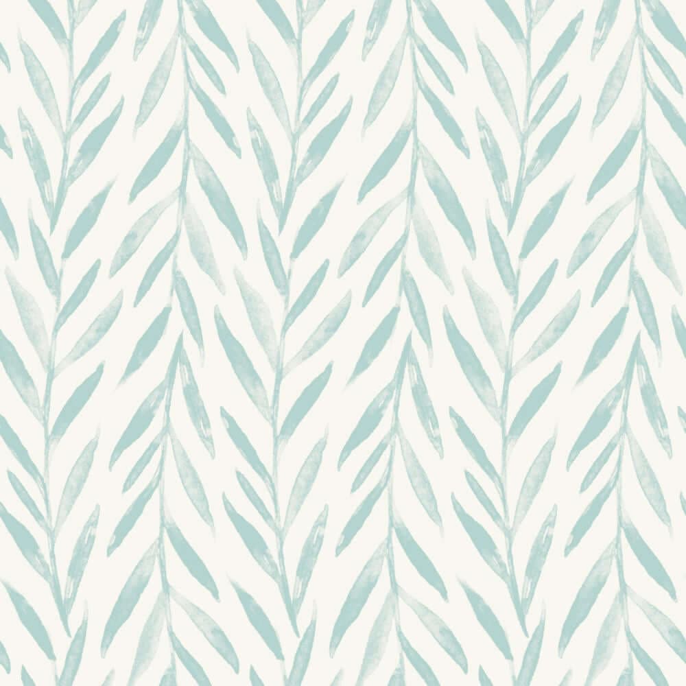Willow Wallpaper- Mariner Blue