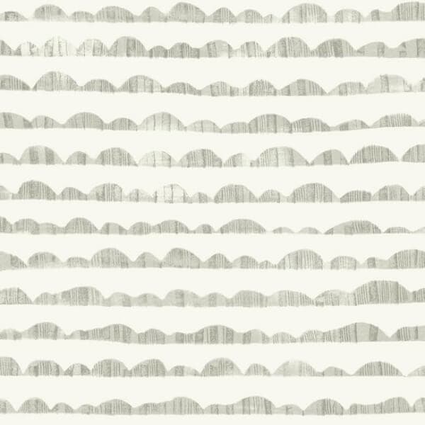 Hill & Horizon Wallpaper- Grey