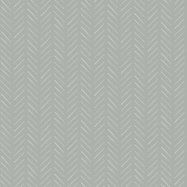 Pick-Up Sticks Wallpaper- White/Blue-Grey
