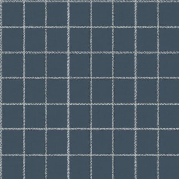 Sunday Best Wallpaper- White/Navy