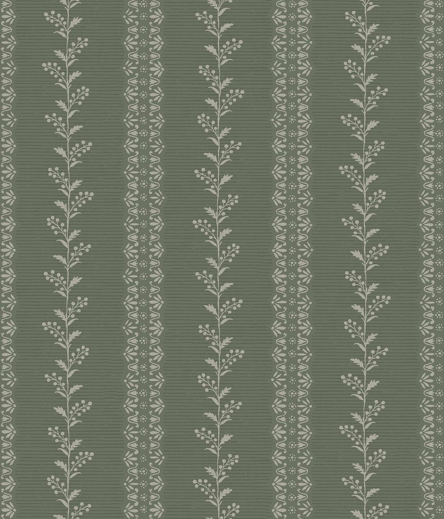 Everleigh Wallpaper- Pine