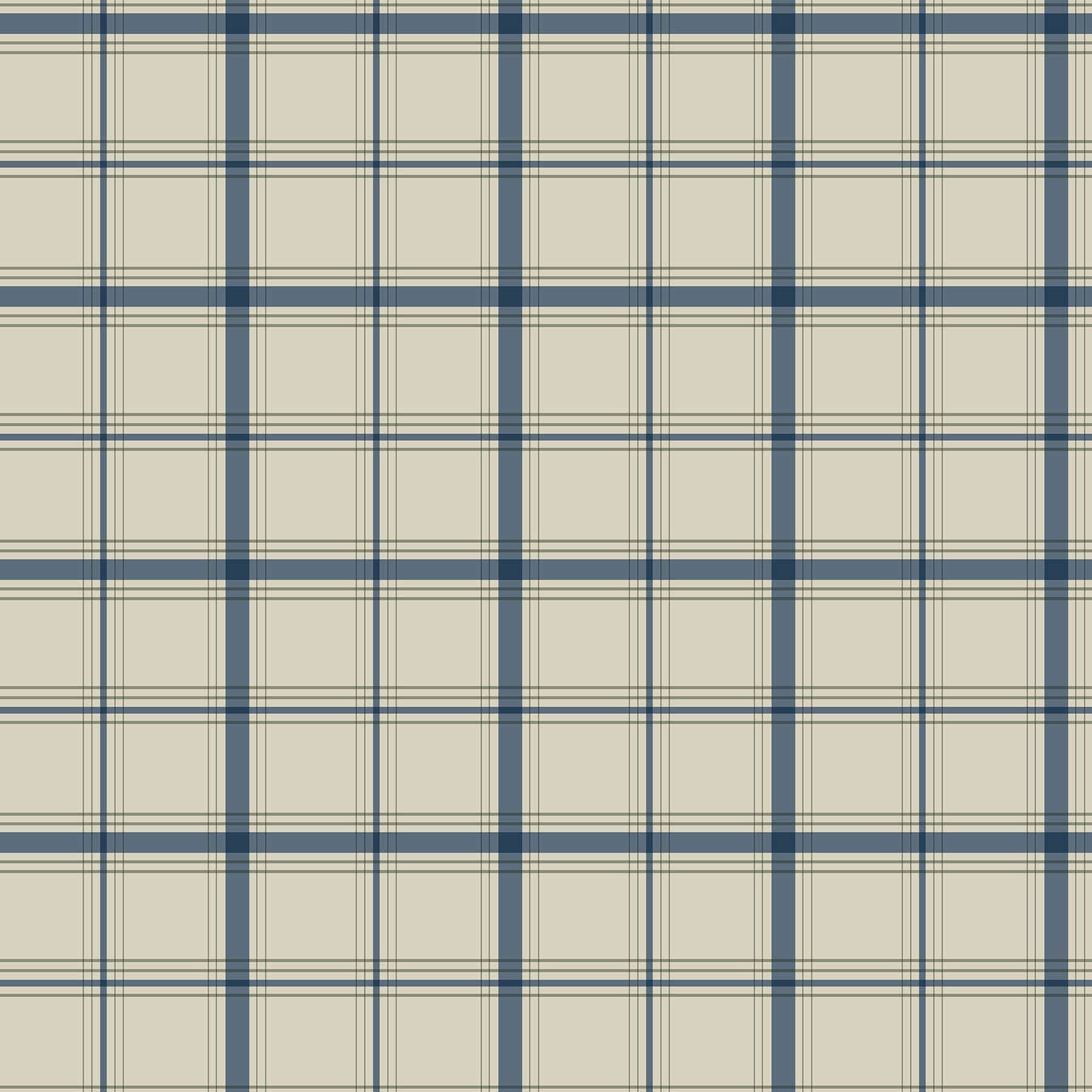 Hunter Wallpaper- Blue