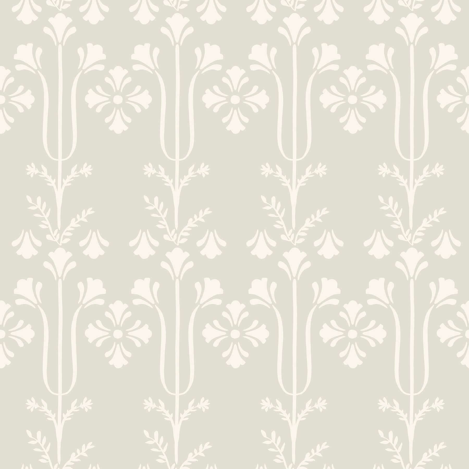 Lydia Wallpaper- Ivory