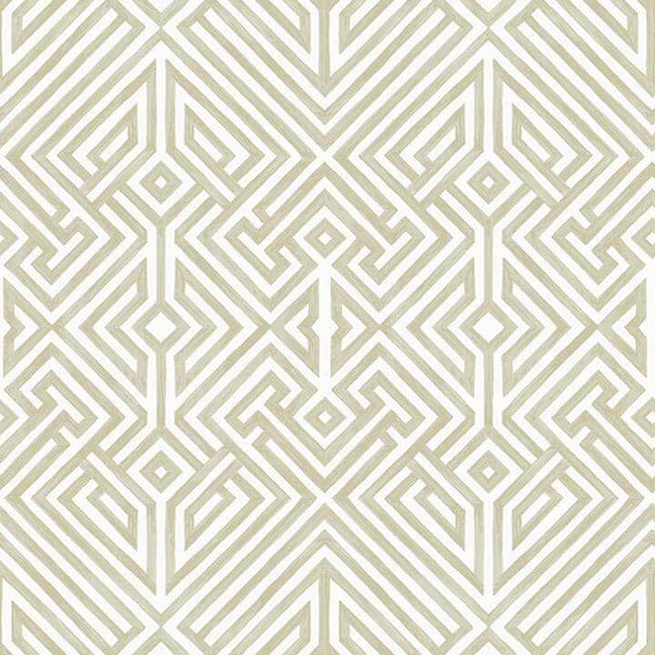 Lyon Gold Geometric Key Wallpaper