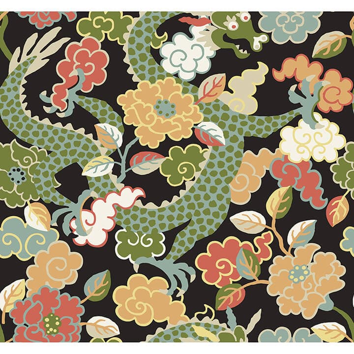 Yanci Green Dragon Wallpaper