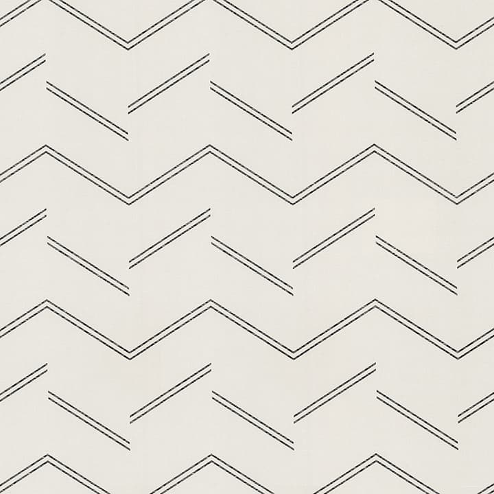 Aviator Ivory Abstract Chevron Wallpaper