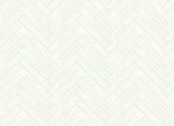 Herringbone Wood Veneer Apple Blossom Wallpaper