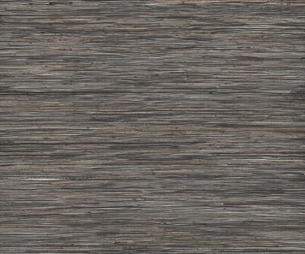 Shimmering Hemp Black / Silver Wallpaper
