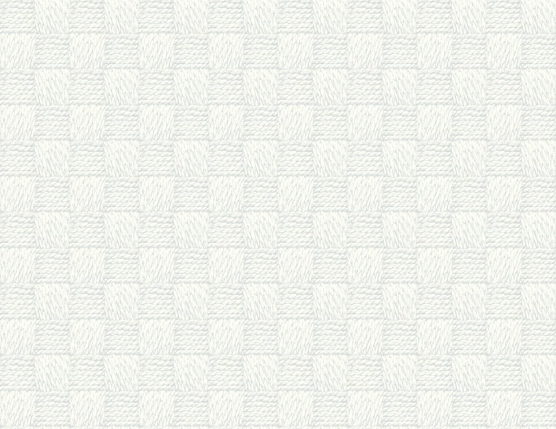 Calabash Rope Basketweave Light Grey Wallpaper