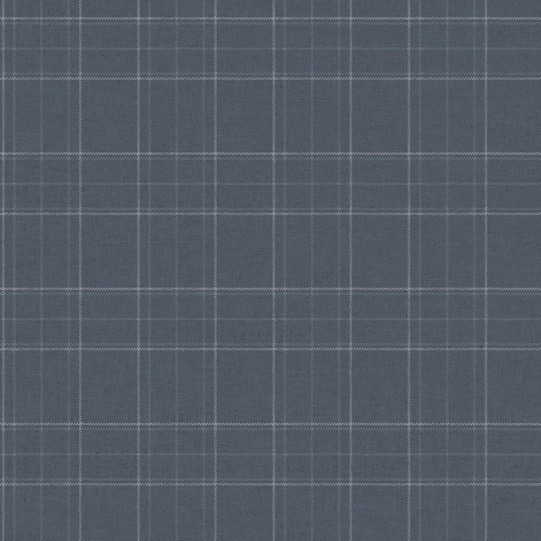 Chesapeake Fox Hollow Dashed Plaid Dark Blue Wallpaper