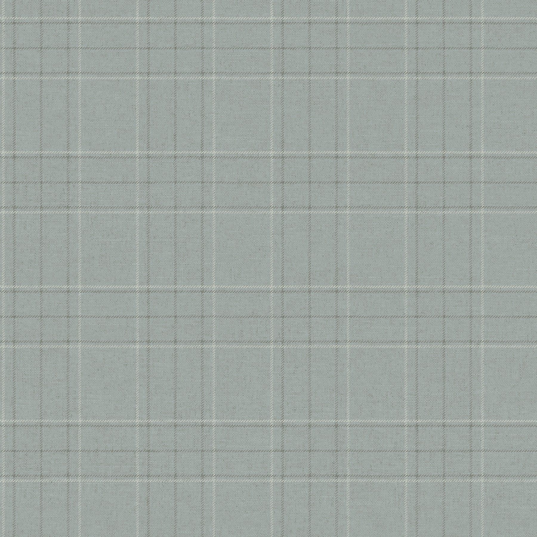 Chesapeake Fox Hollow Dashed Plaid Turquoise Wallpaper